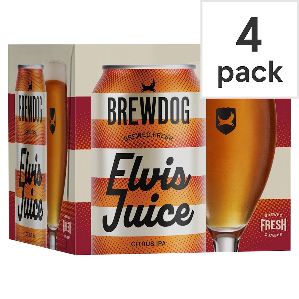 Brew Dog Elvis Juice Grapefruit Ipa 4X330ml