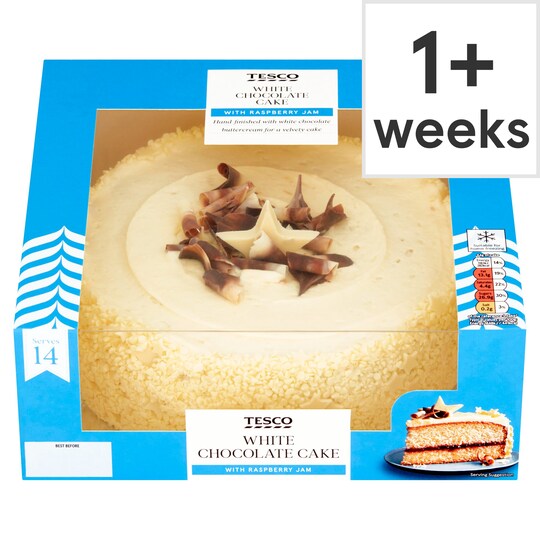 Tesco White Chocolate Party Cake Tesco Groceries