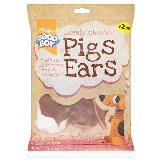 Good Boy Pigs Ears 4 Pieces Tesco Groceries