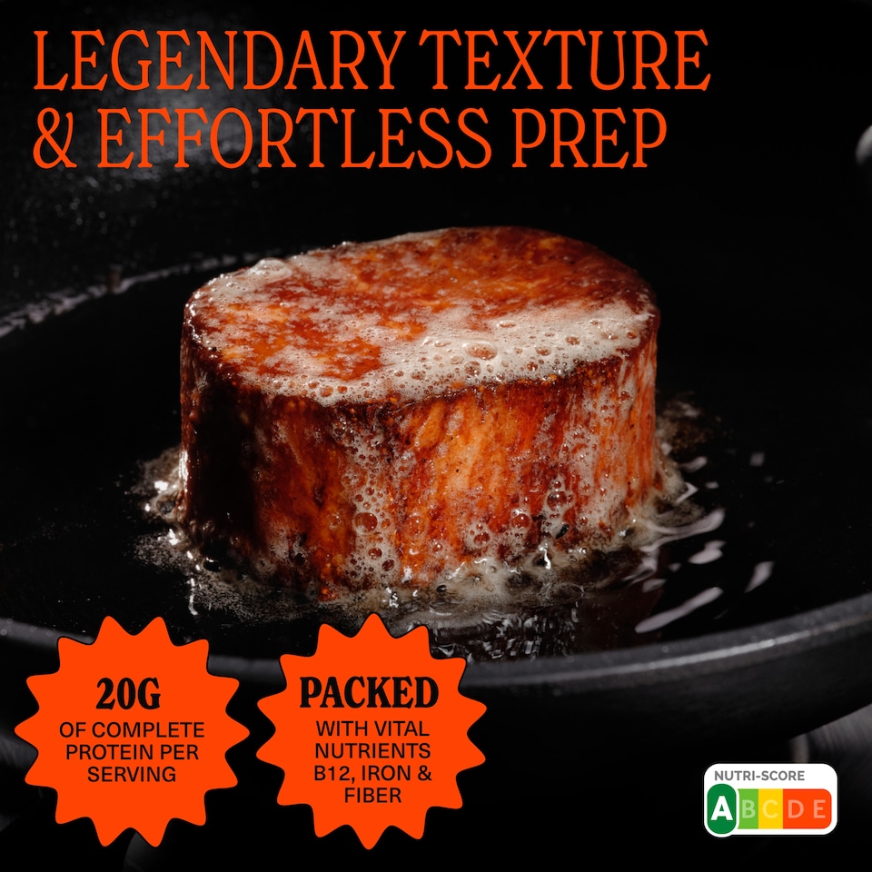 image 1 of Juicy Marbles 2 Thick-Cut Fillet Plant Based Steaks 226g