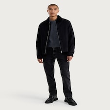 F&F FREEF!T® Cotton Rich Straight Fit Jeans in Black