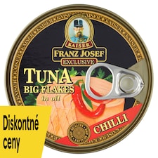 Franz Josef Kaiser Exclusive Tuniak kúsky v slnečnicovom oleji s chilli 170 g