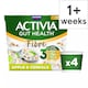 image 1 of Activia Fibre Gut Health Yoghurt - Apple & Cereals 4x115g