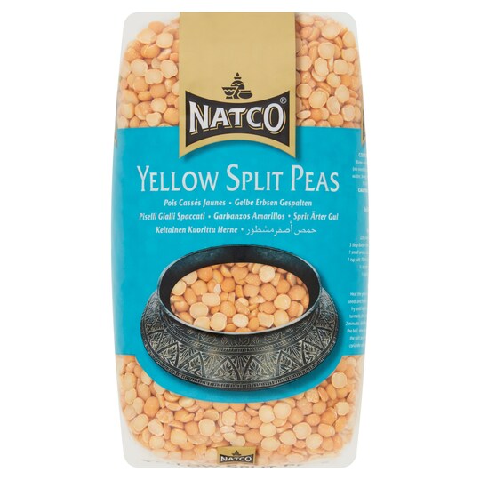 Natco Yellow Split Peas 1Kg Tesco Groceries