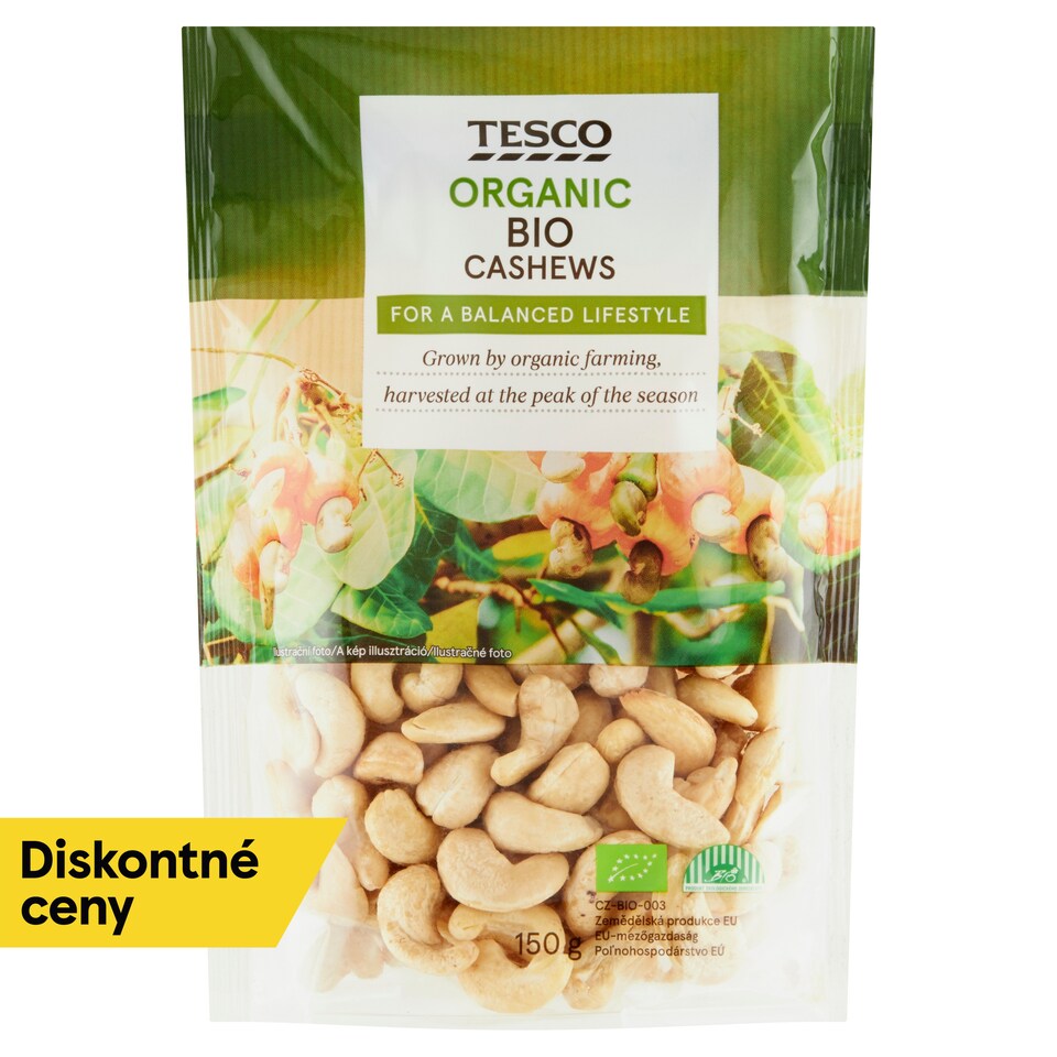 Tesco Organic Bio Cashews 150 g