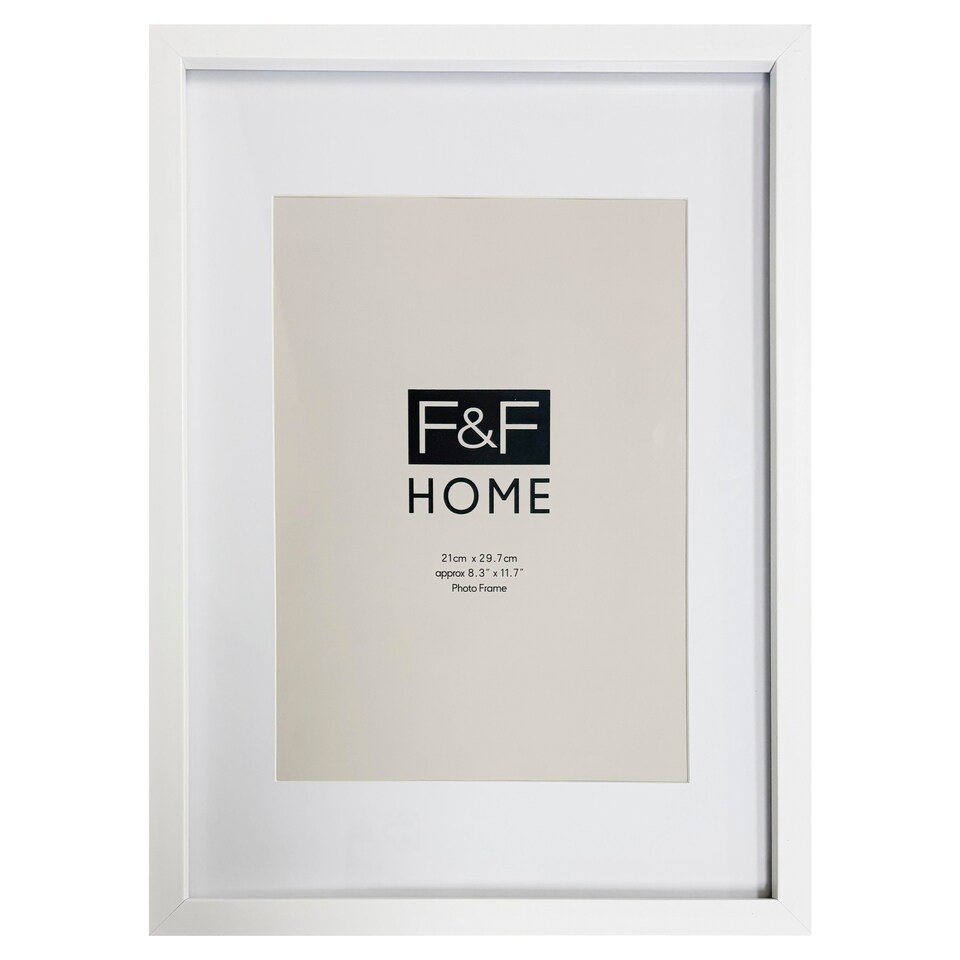 F&F Home White A3 rámik
