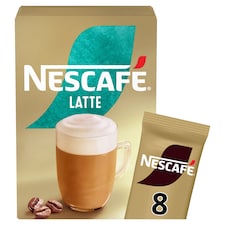 Nescafe Latte Coffee Sachets x8 144g