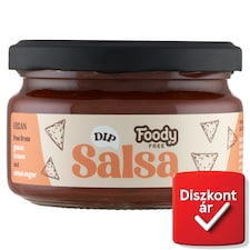 Foody Free Salsa datolyával, spenóttal ízesített gluténmentes paprikás és paradicsomos szósz 200 g