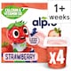 image 1 of Alpro Kids Strawberry Soya Dairy Free Yoghurt Alternative 4 x 115g