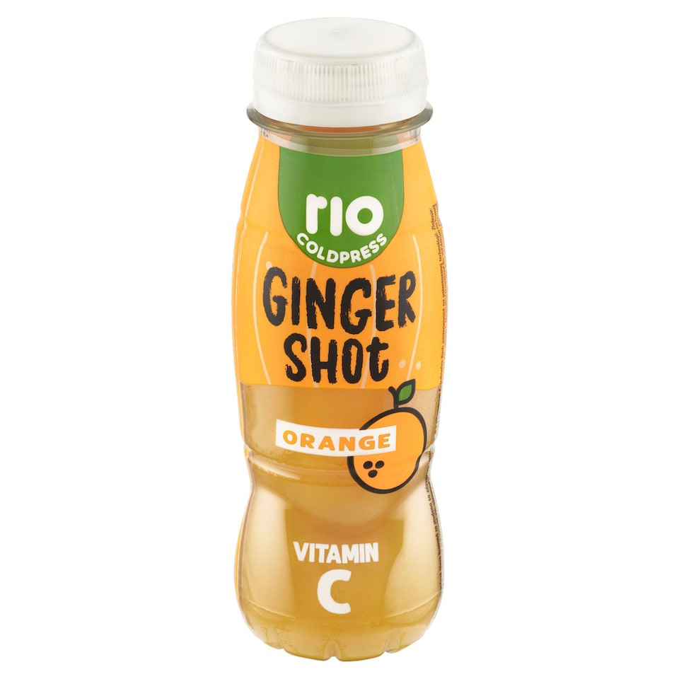 Rio Cold Press Ginger Shot Orange 180ml