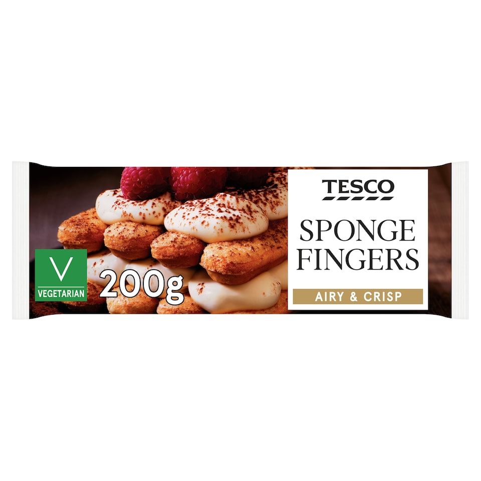 Tesco Sponge Fingers 200G