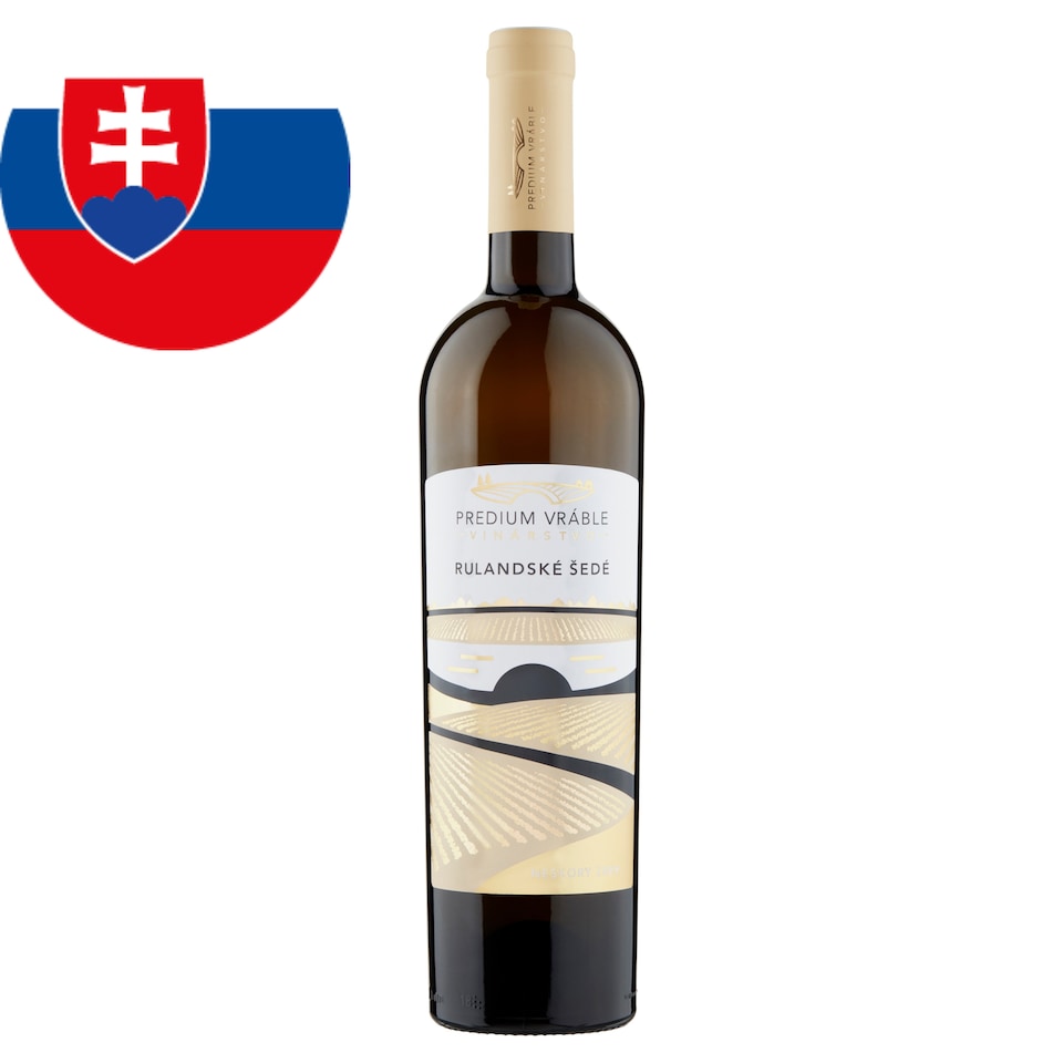 Predium Vráble Rulandské šedé víno biele suché 0,75 l