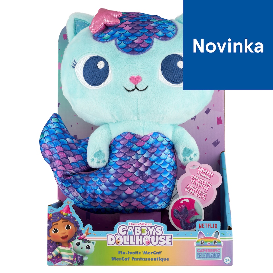 Dreamworks Gabby's Dollhouse Fin-Tastic MerCat Toy