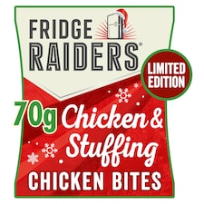 Fridge Raiders Chicken & Stuffing Bites 70g