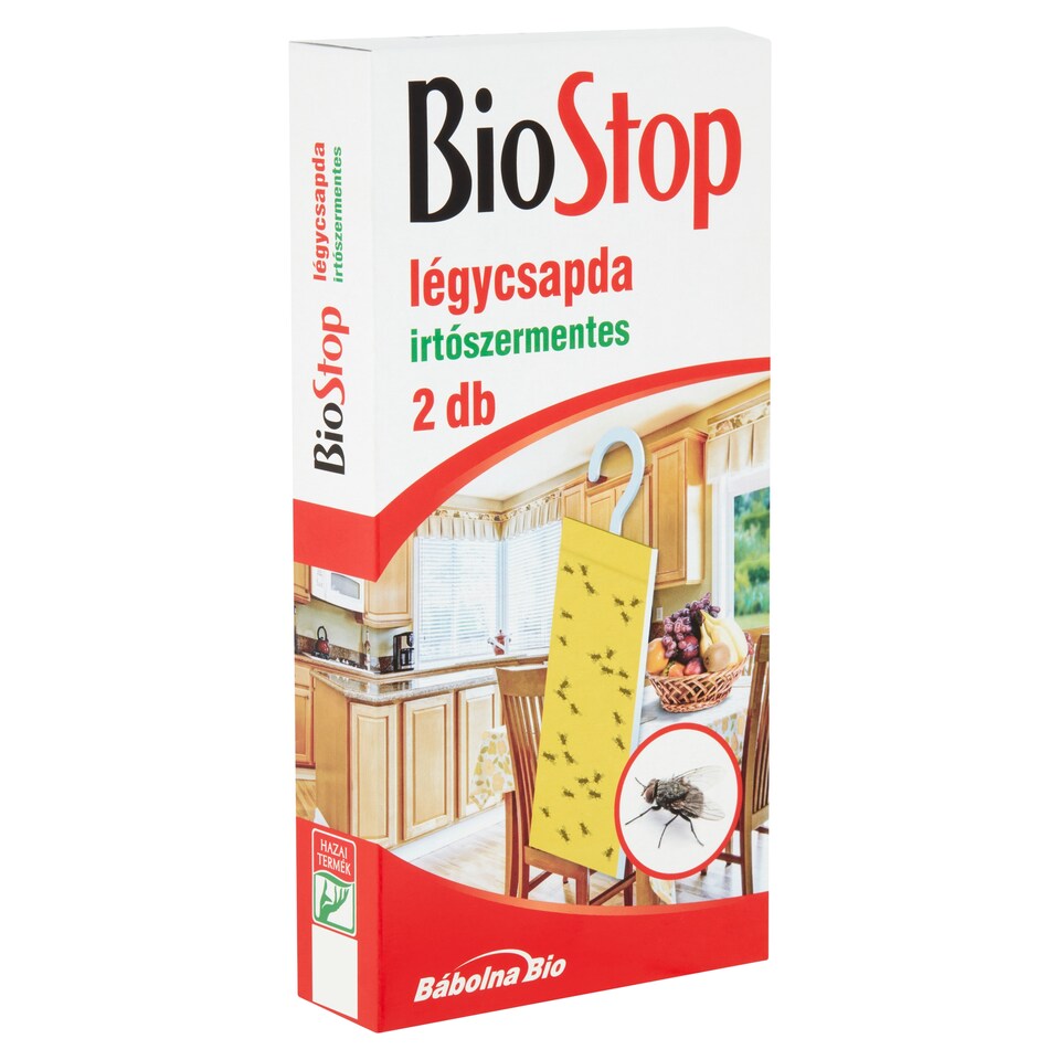 BioStop irtószermentes légycsapda 2 db