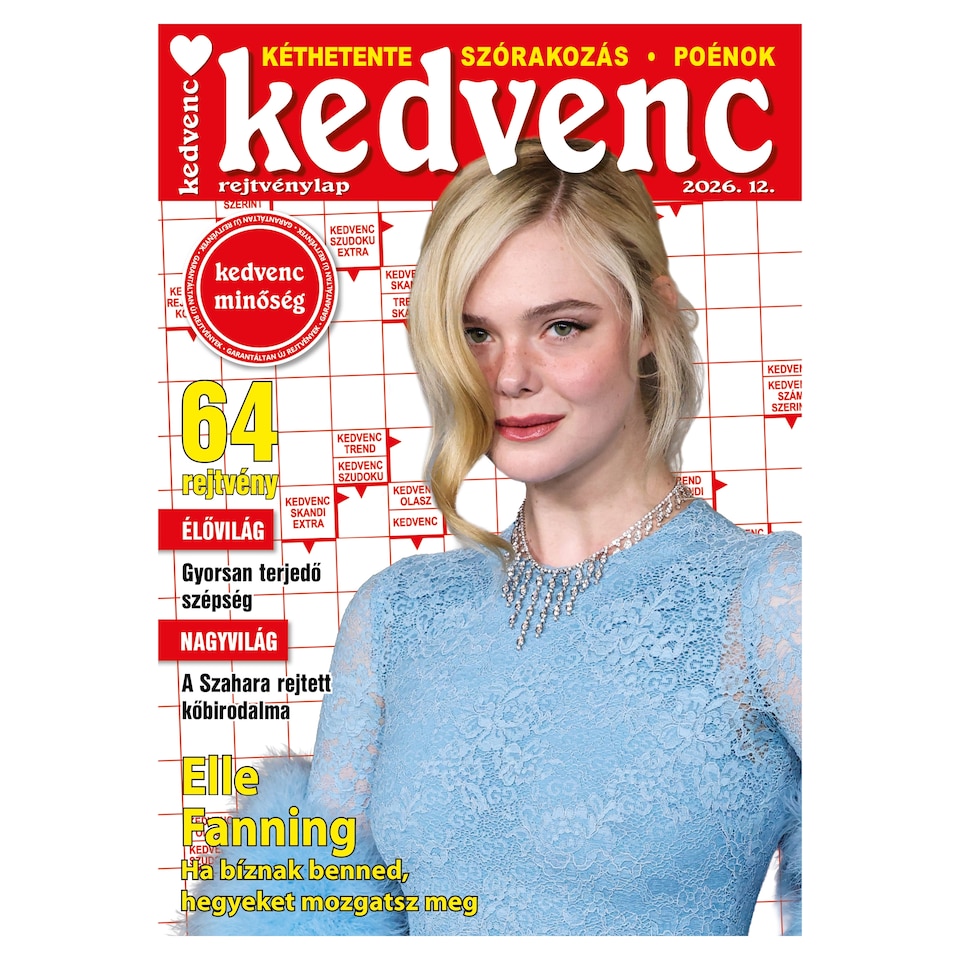 Kedvenc Rejtvénylap