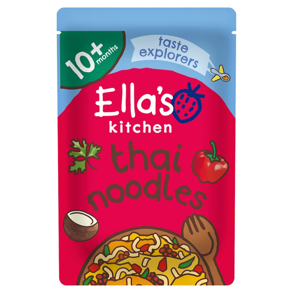 image 1 of Ella's Kitchen Organic Thai Curry Baby Food Pouch 10m+ 190g
