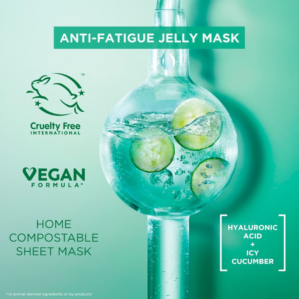 image 1 of Garnier Hyaluronic Cryo Sheet Mask 27G