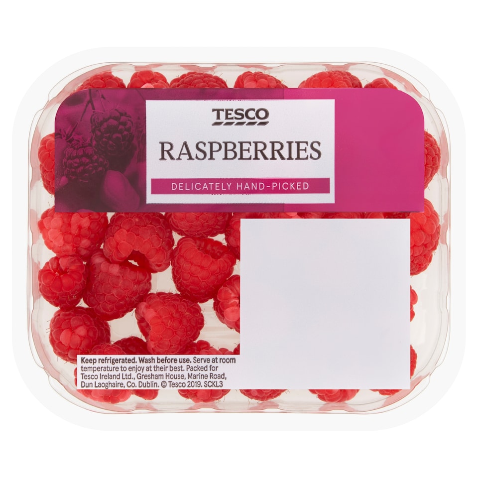 Tesco Raspberries 125G
