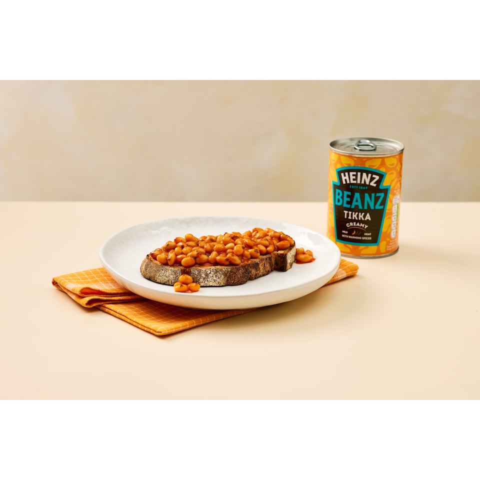 image 1 of Heinz Baked Beans Tikka Creamy Beanz 390G