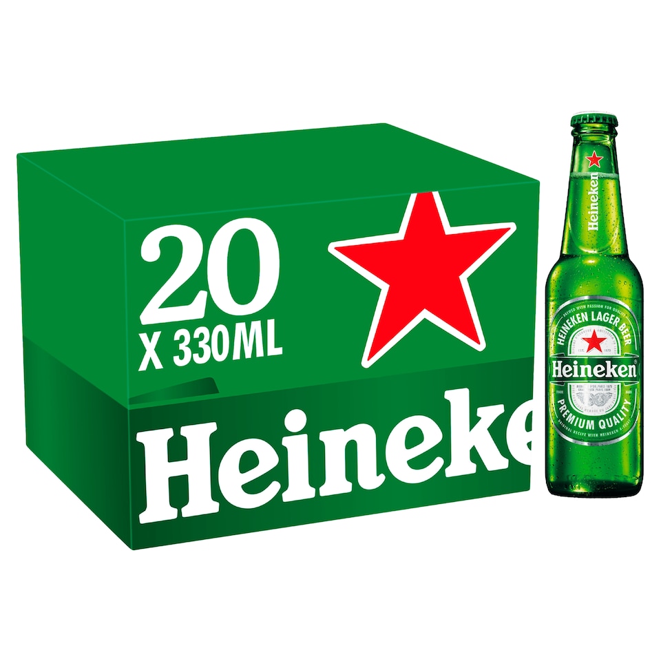 Heineken 20 X 330Ml Bottle