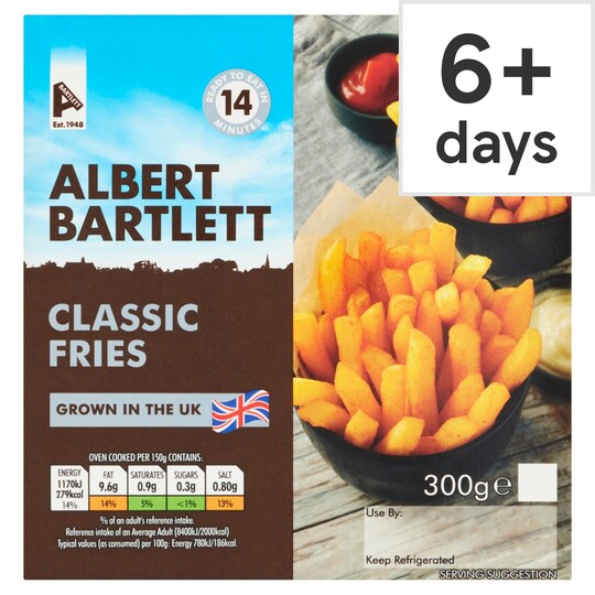 Albert Bartlett Rooster Fries 300G Tesco Groceries
