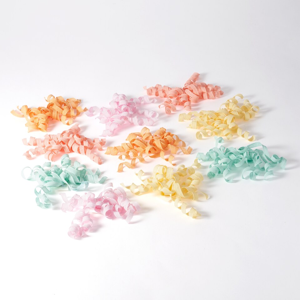 image 1 of Paperchase Ombre 10 Pack Curly Bows