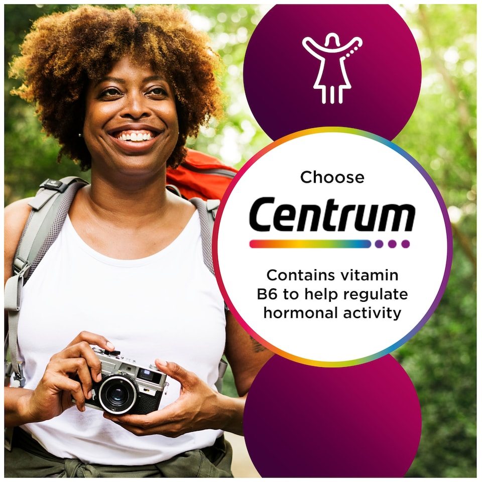 image 1 of Centrum Women 50+ Multivitamins & Minerals Tablets 30s