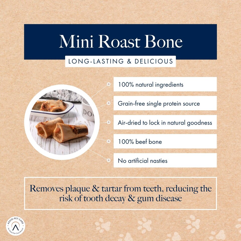 image 1 of Hollings Choice Cuts Mini Roast Bone Dog Treats 2 Pack