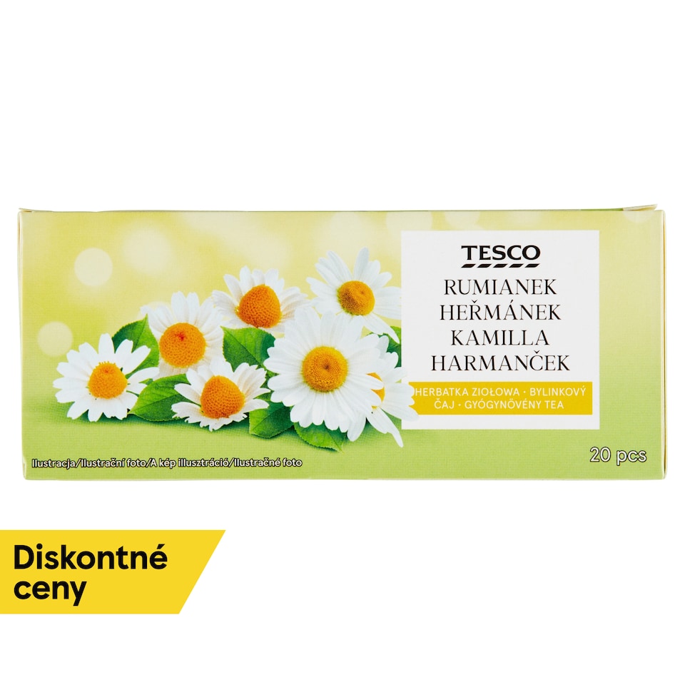 Tesco Chamomile Herbal Tea 20 x 1.5 g (30 g)