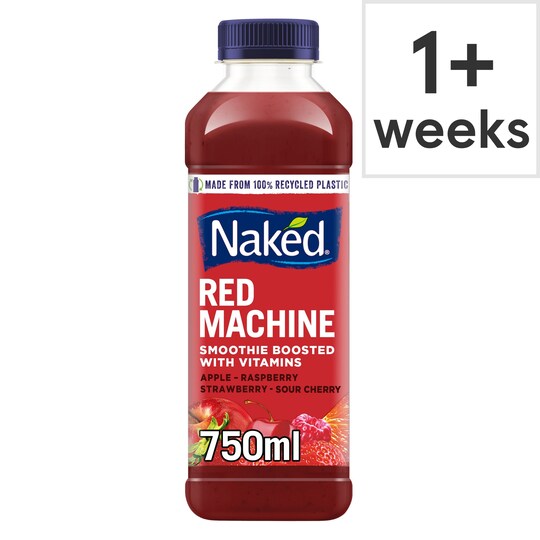 Naked Red Machine Smoothie 750Ml Tesco Groceries