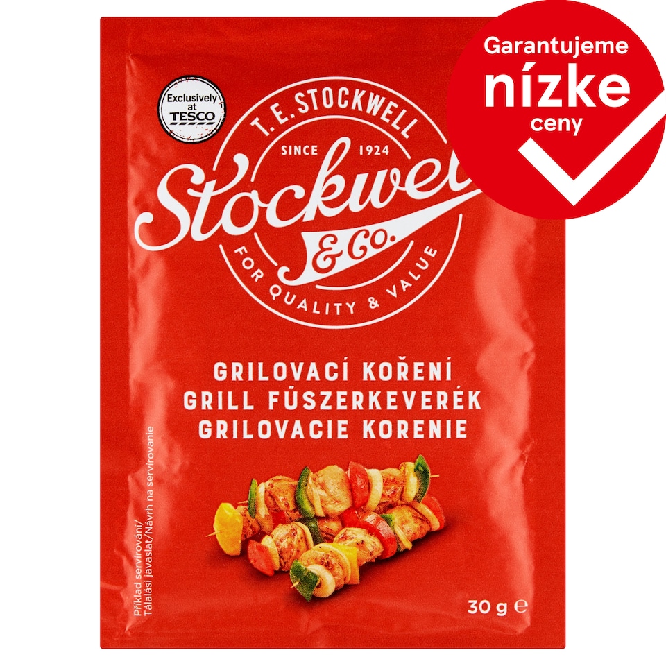 Tesco Grilovacie korenie 30 g