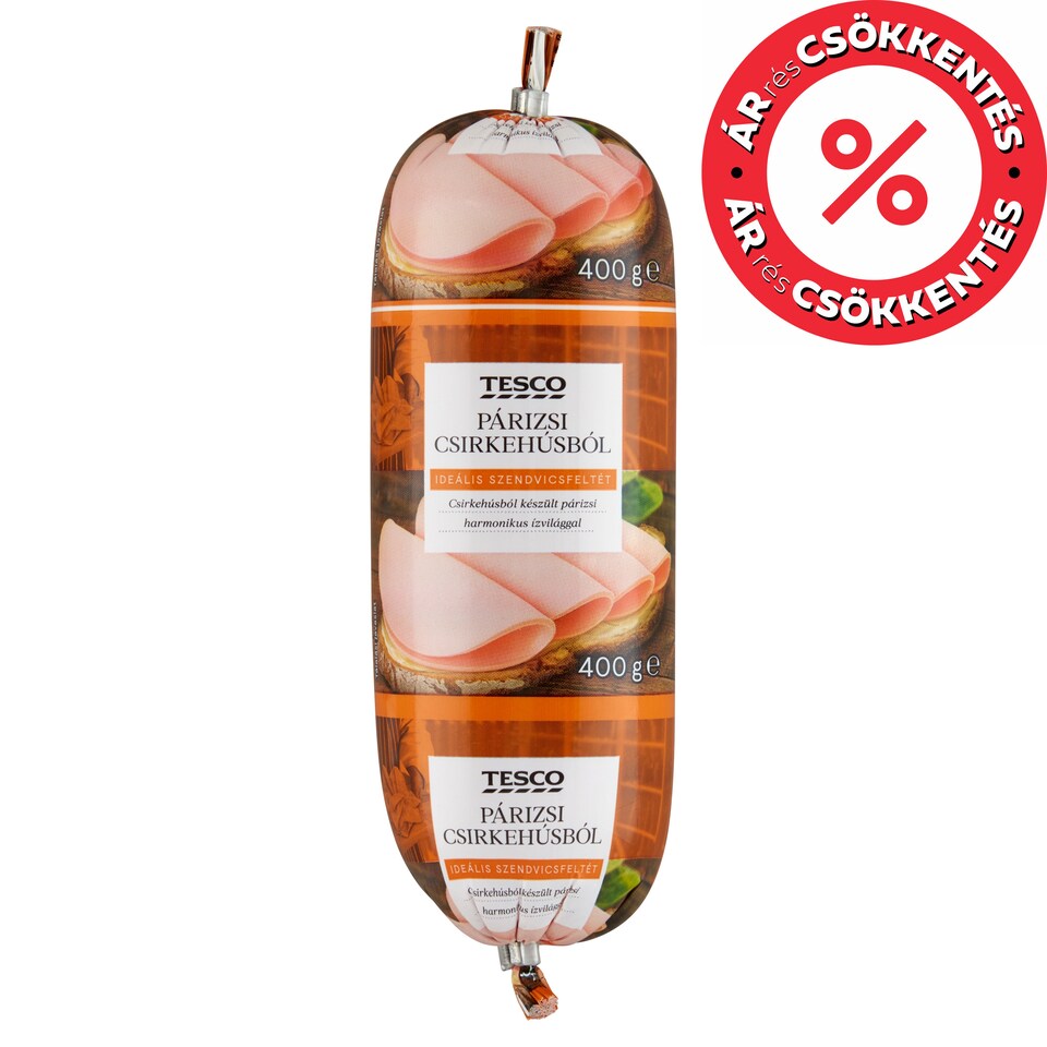 Tesco párizsi csirkehúsból 400 g