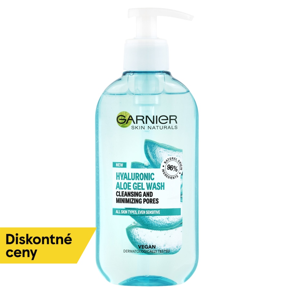 Garnier Skin Naturals Hyaluronic Aloe Cleansing Gel, 200 ml 