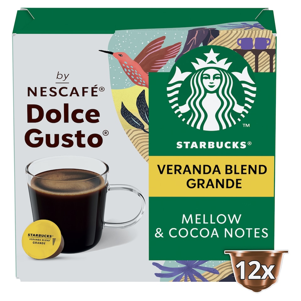 image 1 of Nescafe Dolce Gusto Starbucks Veranda 12 Cap 102G