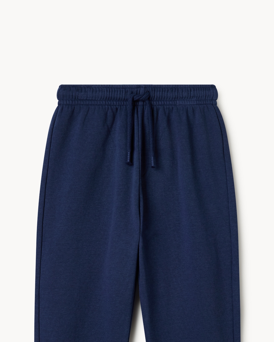 image 1 of Disney Lightning McQueen Cotton Rich Cuffed Joggers in Navy