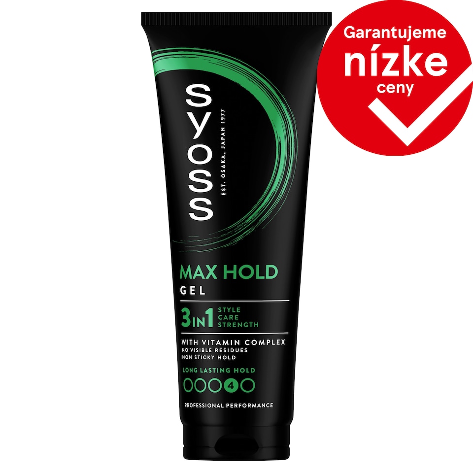 image 1 of Syoss Max Hold Gel 3in1 250 ml