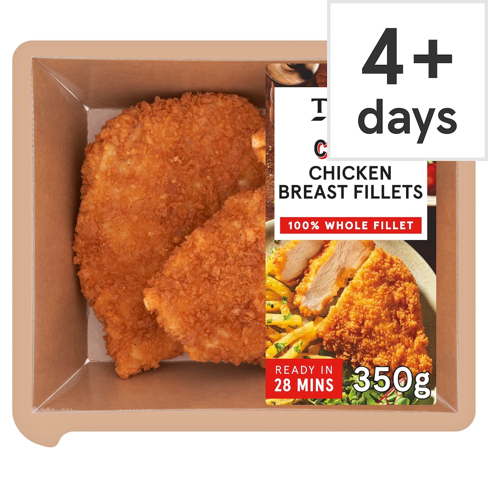 Tesco Crispy Chicken Breast Fillets 350g