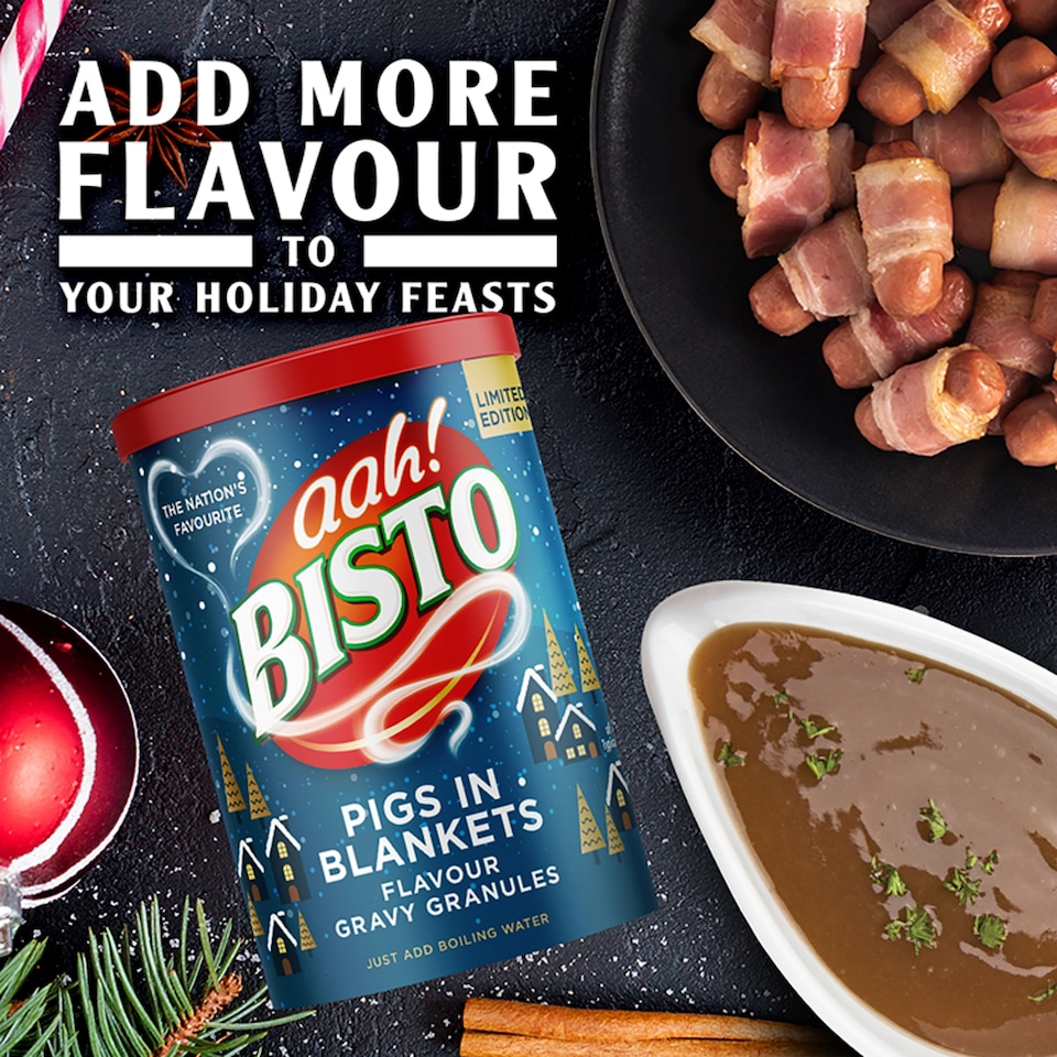 image 1 of Bisto Pigs In Blankets Flavour Gravy Granules 190G