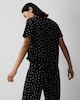 image 4 of F&F 2-Piece Pure Cotton Polka Dot Pyjama Set in Multi Black