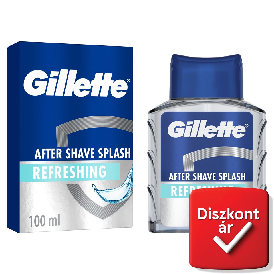 Gillette Series Aftershave Splash, Frissítő Illattal, 100ml  1. kép