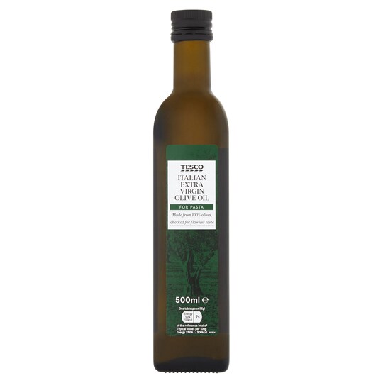 Tesco Italian Extra Virgin Olive Oil 500Ml Tesco Groceries