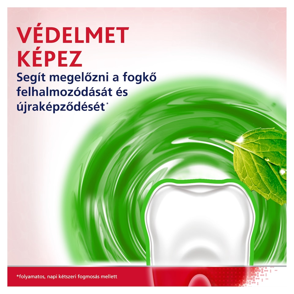 Parodontax Active Gum Health Herbal Mint alkoholmentes szájvíz fluoriddal 500 ml 1. kép