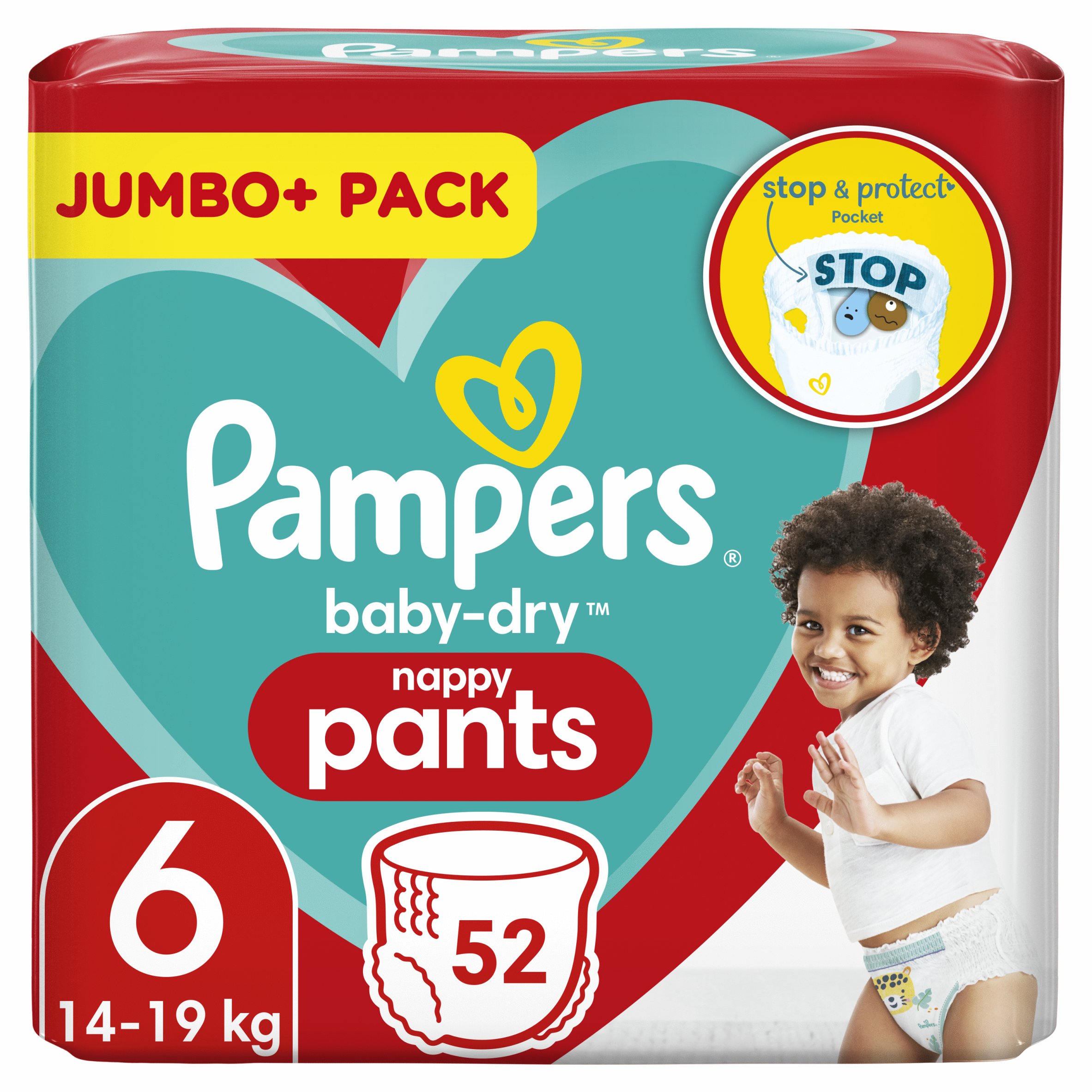 Pampers Baby Dry Pants Jumbo Pack Size 
