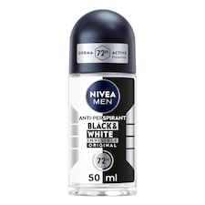 NIVEA MEN Black & White Original Anti-Perspirant Deodorant Roll-On 50ml