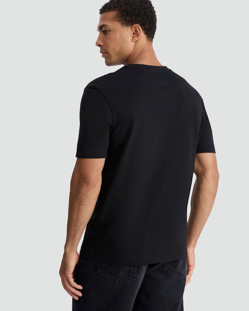 image 1 of F&F Pure Cotton IT The Movie Slogan T-Shirt in Black