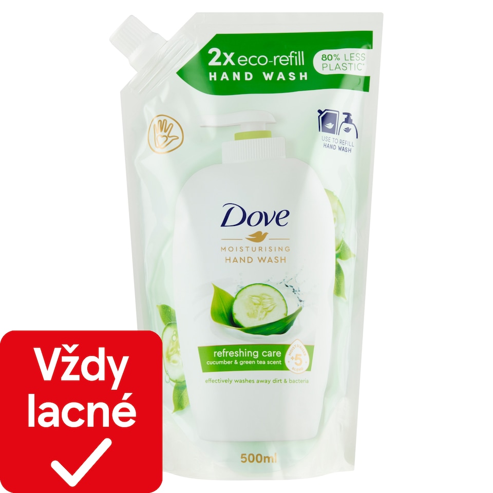 obrázok 1 z Dove Refreshing Care tekuté mydlo na ruky 500 ml
