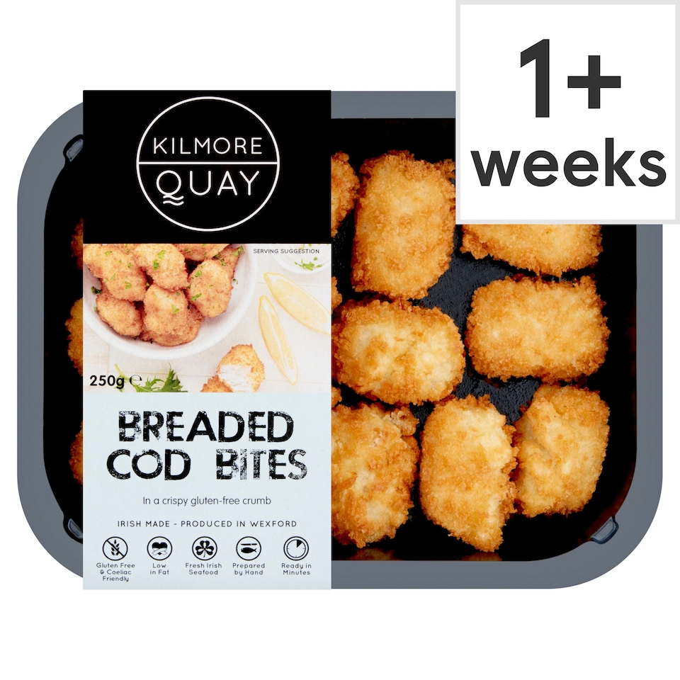 Kilmore Quay Breaded Cod Bites 250g