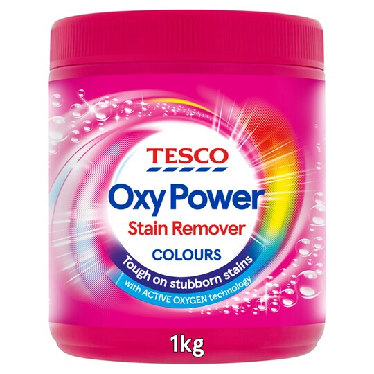 Tesco Oxy Powder Colours 1Kg Tesco Groceries