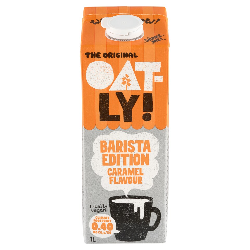 obrázok 1 z Oatly! Barista Edition ovsený nápoj s karamelovou príchuťou 1 l